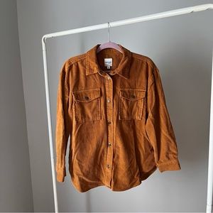 Corduroy button down